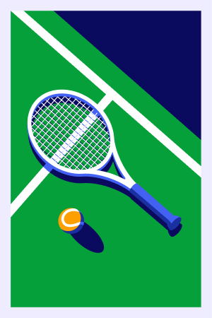 Place single bet on Tennis Wimbledon Men Singles